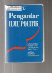 Image of Pengantar Ilmu Politik